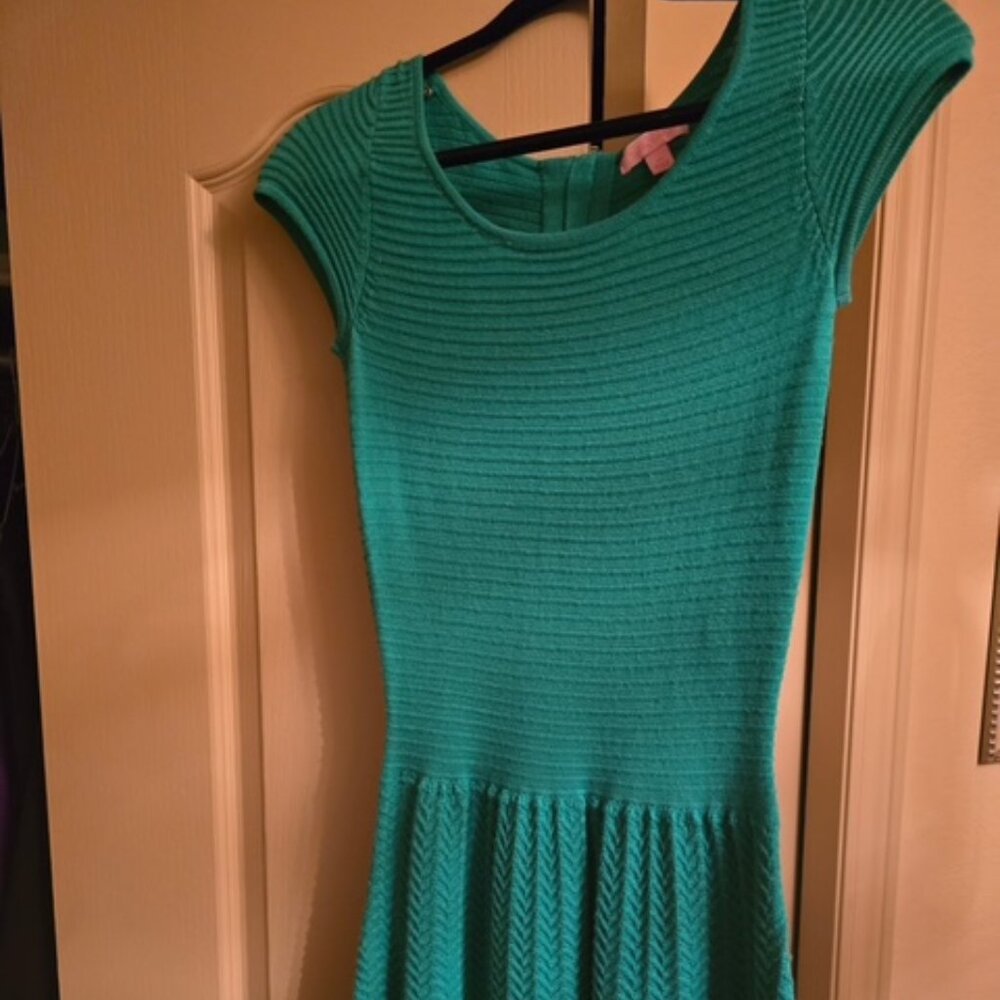 Lilly Pulitzer Green Knit Dress XS